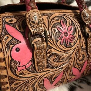 Speedy Handbag Playboy 🐰 Design Authentic Western sz small Hard to find!!